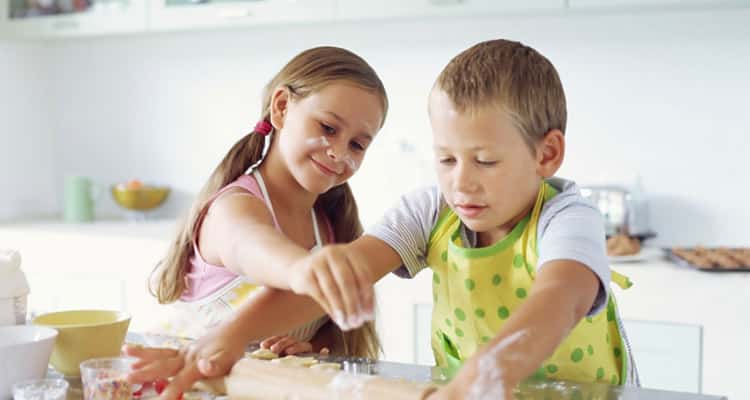 Children in Kitchen