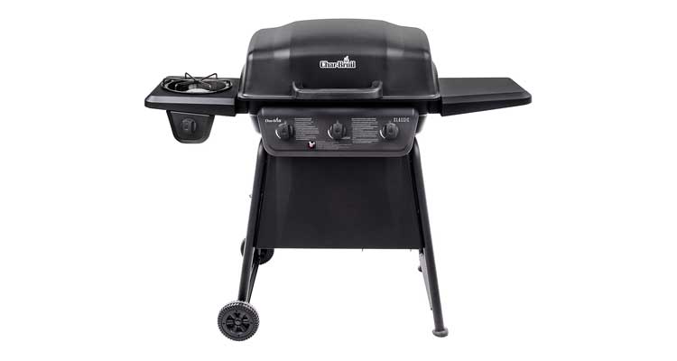 Char-Broil Classic 360 3-Burner Liquid Propane Gas Grill with Side Burner