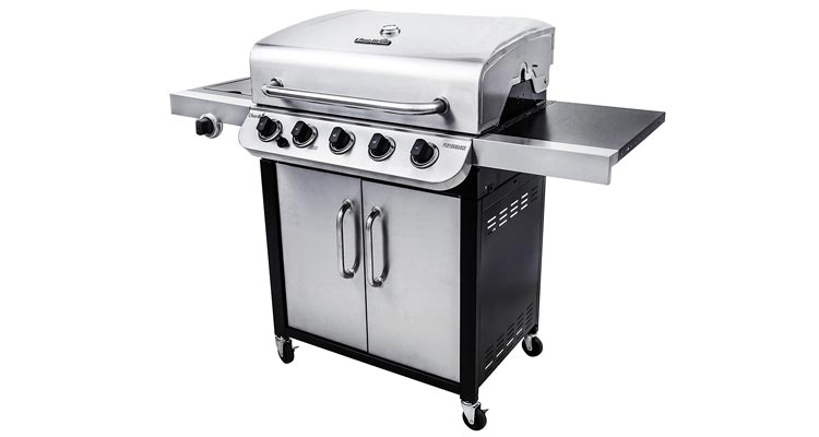 Char-Broil Performance 550 5-Burner Cabinet Liquid Propane Gas Grill