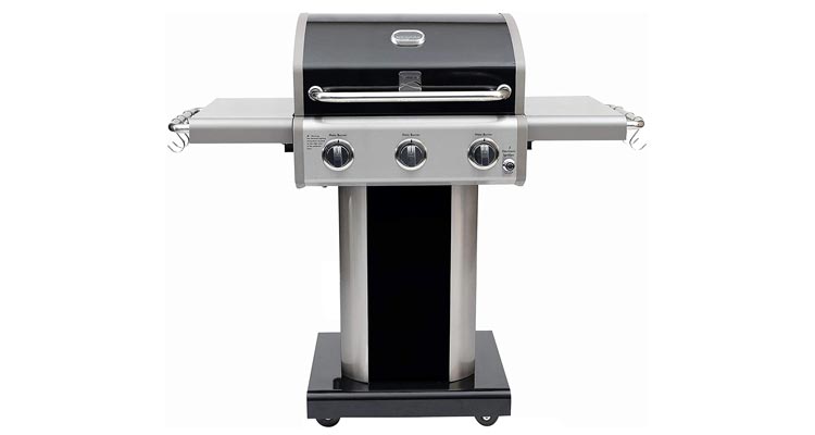 Kenmore 3 Burner Outdoor Patio Gas BBQ Propane Grill