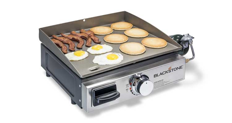 Blackstone Table Top Grill - 17 Inch Portable Gas Griddle
