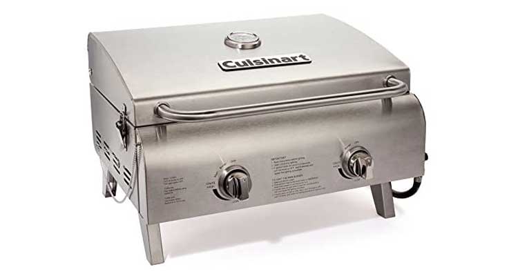 Cuisinart CGG-306 Chefs Style Stainless Tabletop Grill