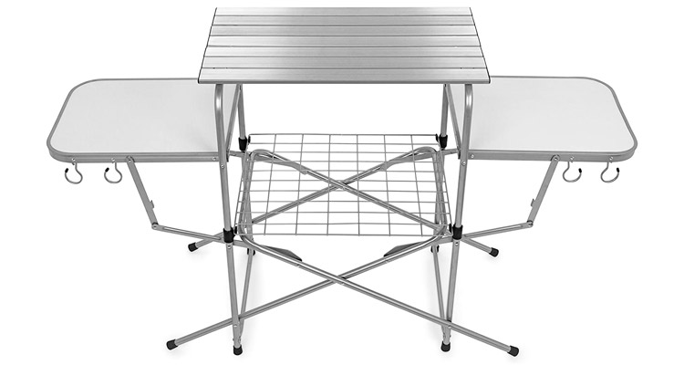 Giantex Camping Kitchen Outdoor Grill Table