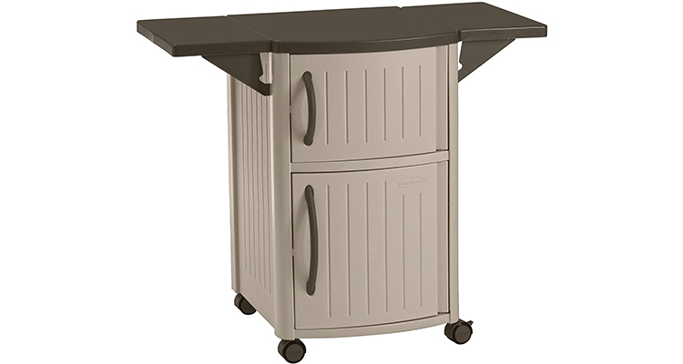 Seville Classics Stainless Steel Kitchen Cart