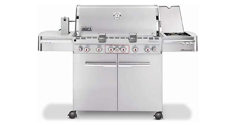 Weber Summit S-670 Stainless-Steel Gas Grill
