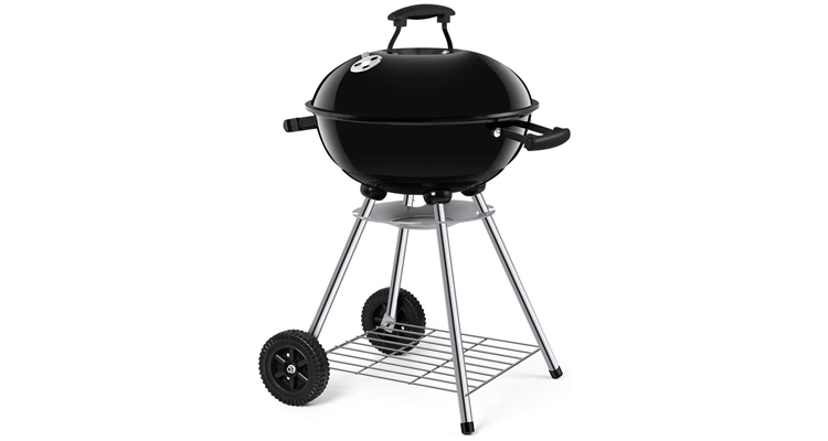 Beau Jardin 18-Inch Portable Charcoal Grill