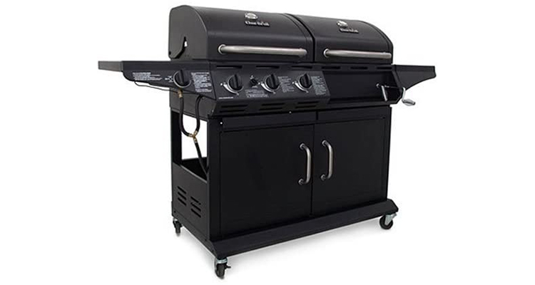 Char-Broil Gas & Charcoal Combo Grill, Deluxe