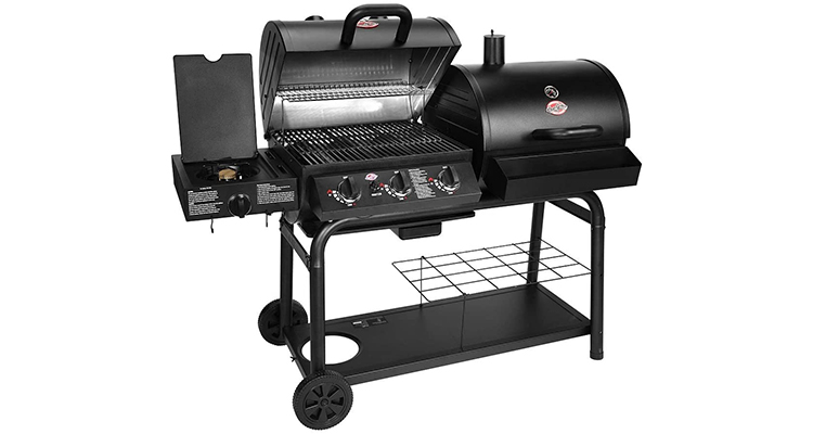 Char-Griller 5050 Duo Gas and Charcoal Grill