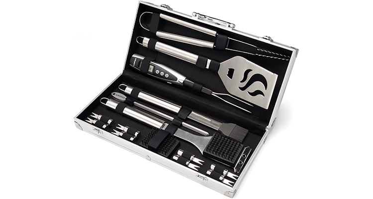 Cuisinart Deluxe 20-Piece Stainless Steel Grill Set