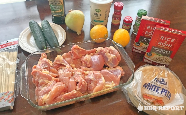 Persian chicken kabobs ingredients