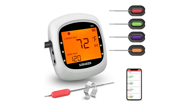 Soraken Wireless Smoker Thermometer