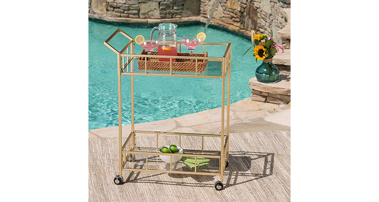 Christopher Knight Home Alice | Outdoor Drinks Cart