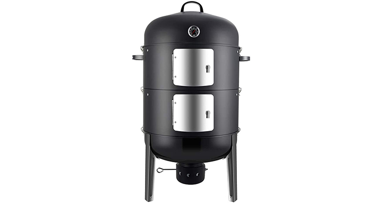 Realcook Charcoal 20-Inch Vertical BBQ Smoker