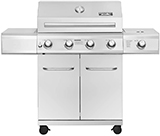 Monument 4-Burner Stainless Steel Grill