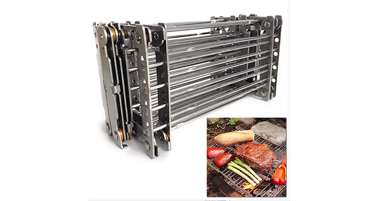 Bitty Big Q Stainless Steel Lightweight Camping Grill