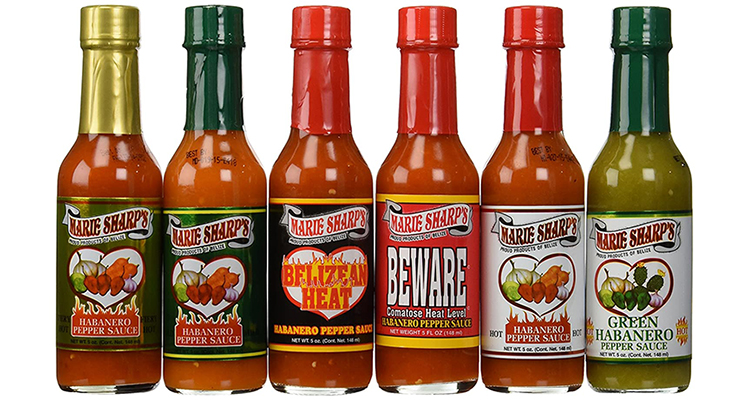 Marie Sharp's Hot Sauce 6 Pack Variety Set