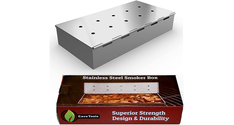 Stainless Steel Wood Chip Smoker Box