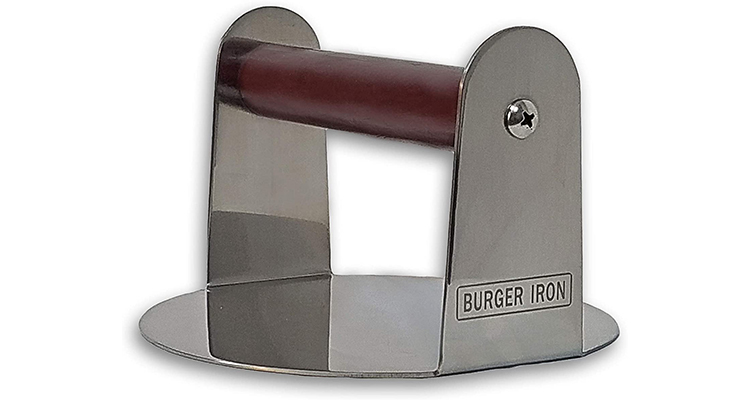 The Burger Iron Stainless Steel Burger Smasher