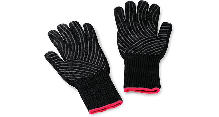 Weber 6535 Premium Black Grilling Gloves