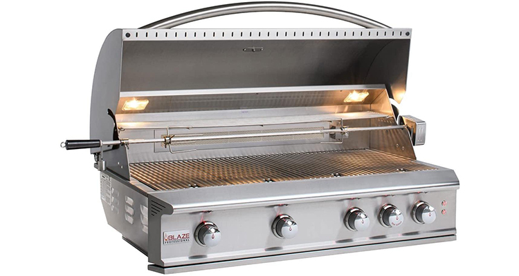 Blaze Professional LUX 44-Inch 4-Burner Built-in Propane Gas Grill