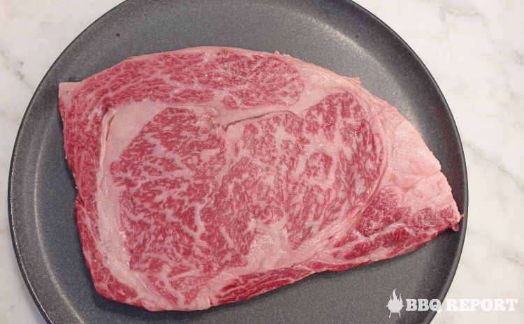 Warming Wagyu steak