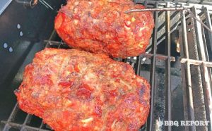 Cooking BBQ meatloaf