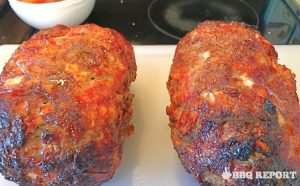 Cooling BBQ meatloaf
