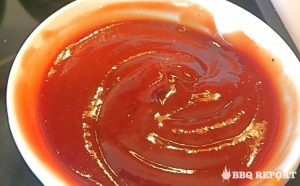 Mixed BBQ meatloaf sauces