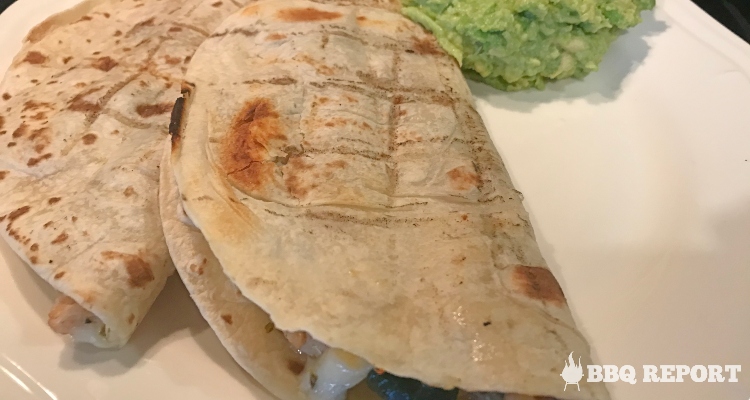Healthy Grilled Chicken and Veggie Quesadilla Recipe