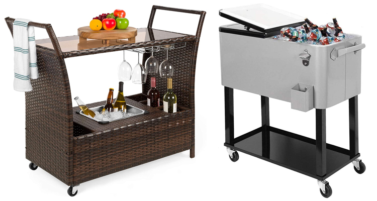 10 Best Outdoor Portable Bar Carts for 2023
